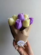 Ramo de Tulipanes de Velas